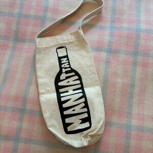 Maptote Manhattan single wine bottle carrier bag